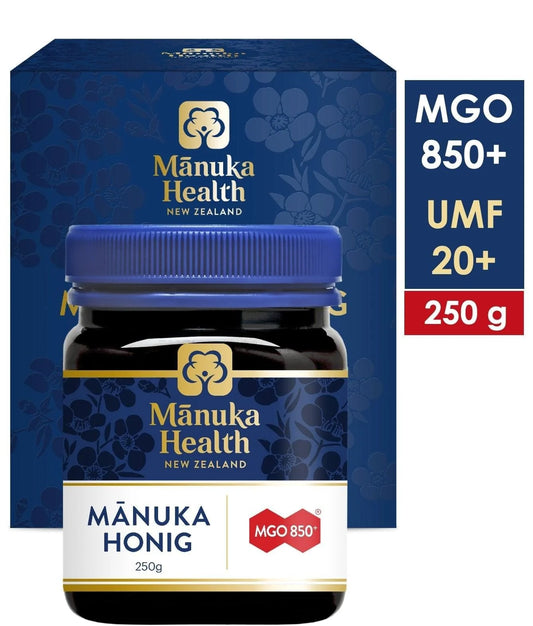 Miere de Manuka MGO 850+ (Antibacterian puternic pentru probleme de sanatate serioase)
